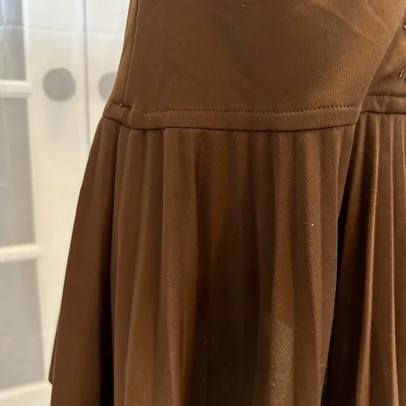 Vintage 1960's Brown drop waist dress.